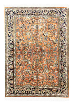 Sidenmatta - Kashmir Silk - 181 x 130 cm - rost