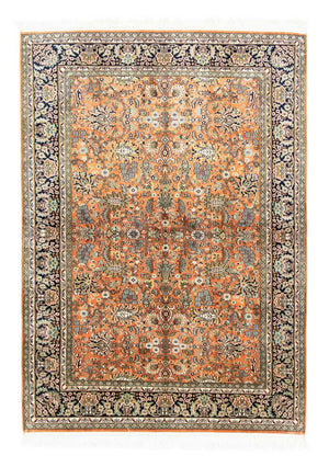 Sidenmatta - Kashmir Silk - 181 x 130 cm - rost