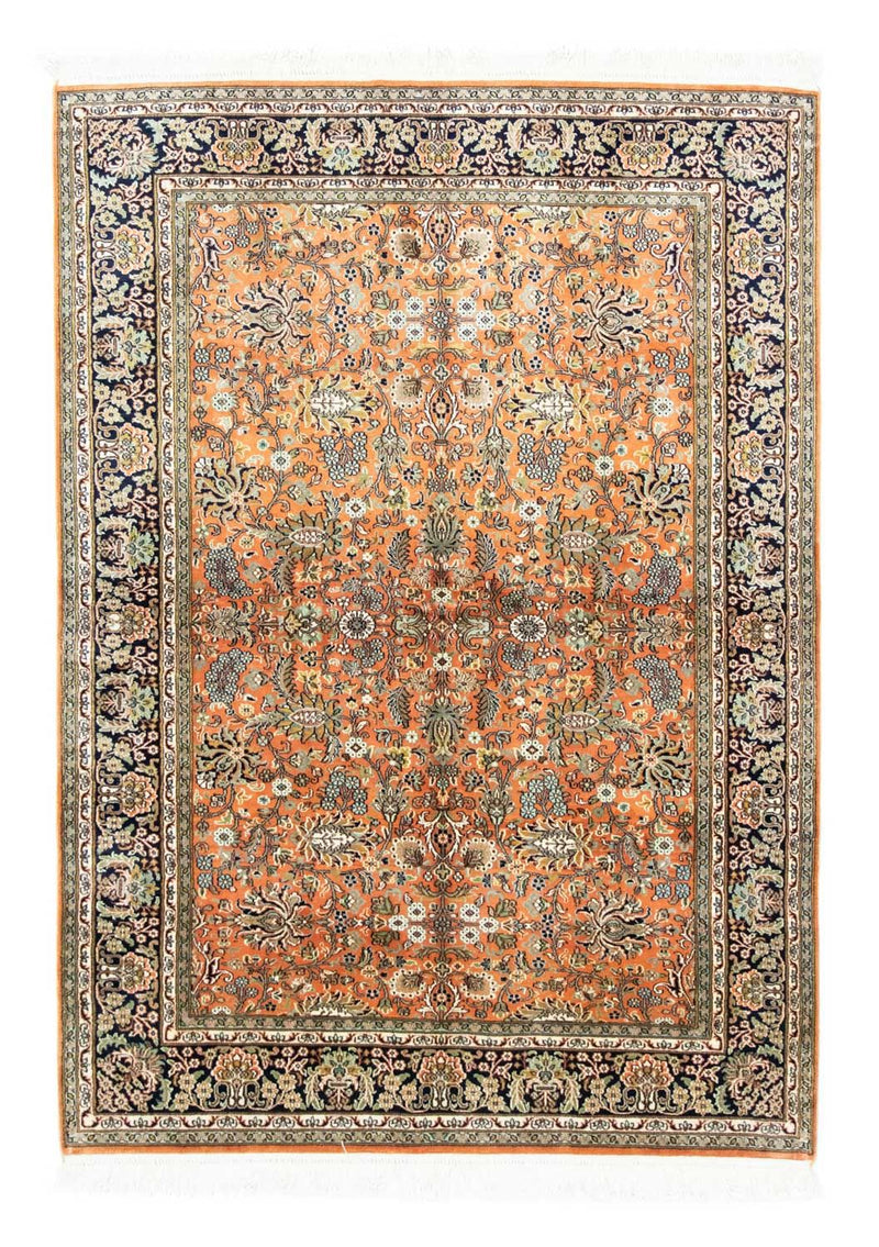 Sidenmatta - Kashmir Silk - 181 x 130 cm - rost