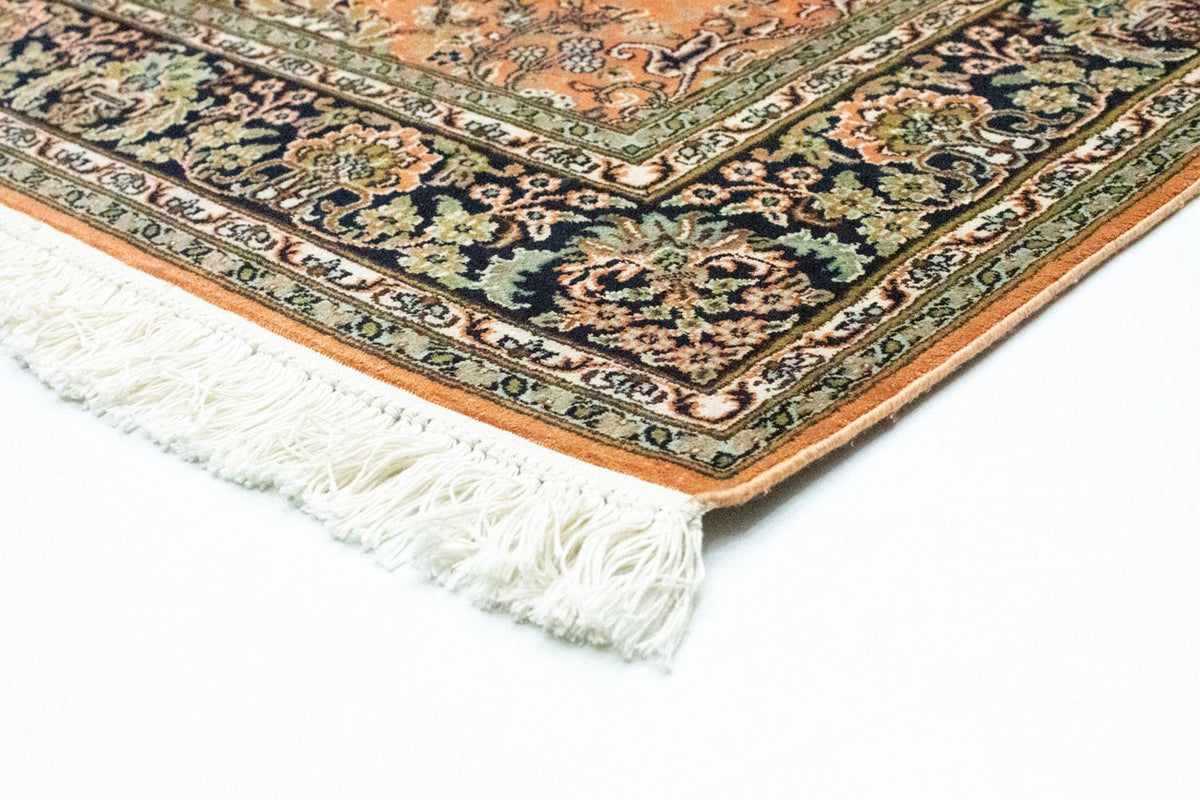 Sidenmatta - Kashmir Silk - 181 x 130 cm - rost