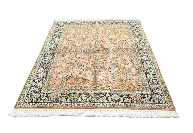 Sidenmatta - Kashmir Silk - 181 x 130 cm - rost
