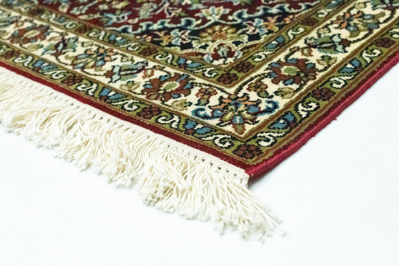 Sidenmatta - Kashmir Silk - 95 x 63 cm - röd