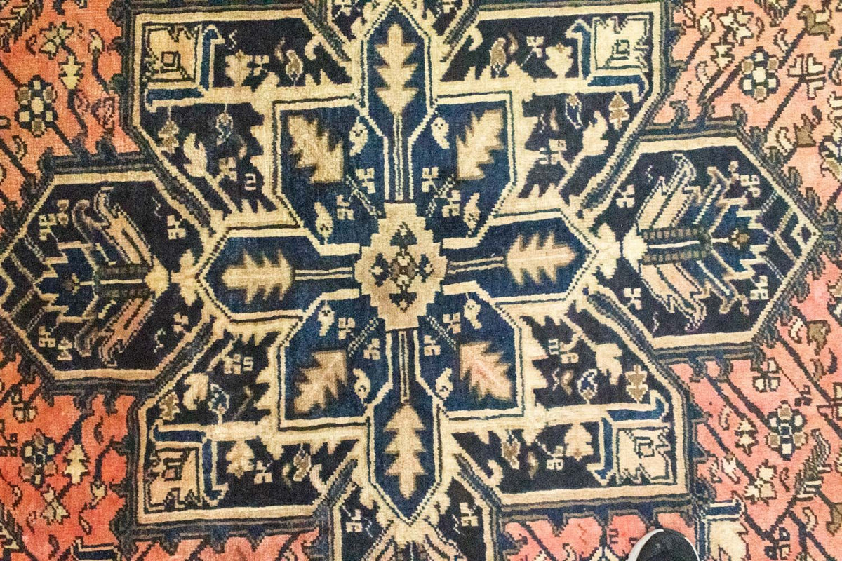 Persisk matta - Nomadic - 285 x 215 cm - röd