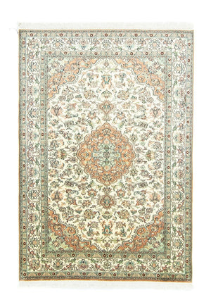 Sidenmatta - Kashmir Silk - 183 x 129 cm - beige