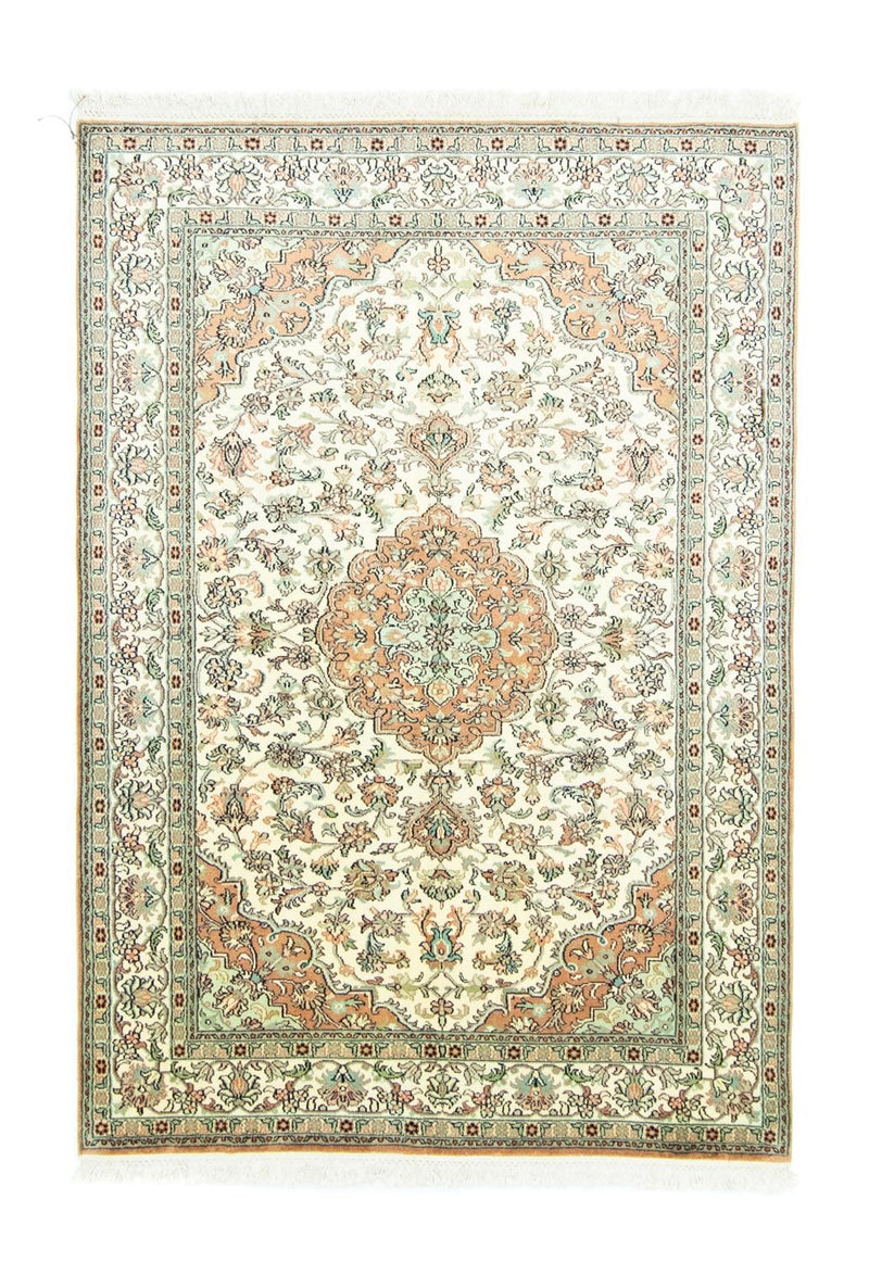 Sidenmatta - Kashmir Silk - 183 x 129 cm - beige