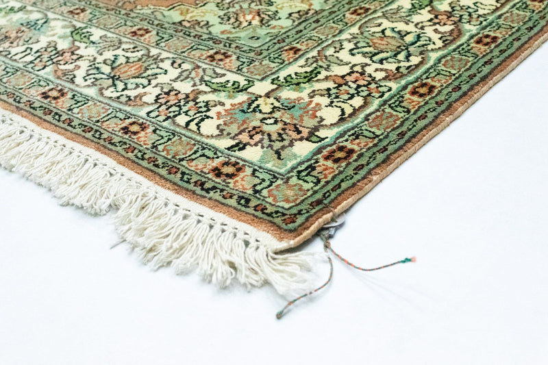 Sidenmatta - Kashmir Silk - 183 x 129 cm - beige