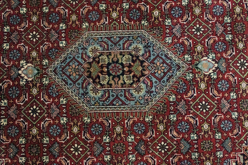Persisk matta - Bijar - 201 x 152 cm - röd