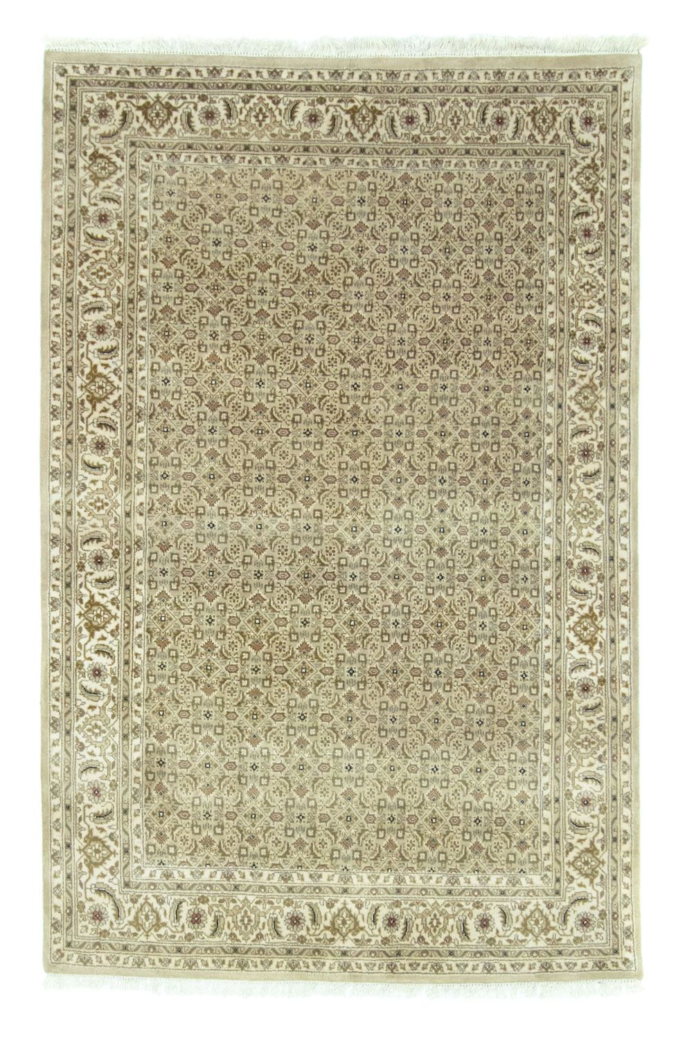 Persisk matta - Bijar - 237 x 167 cm - beige