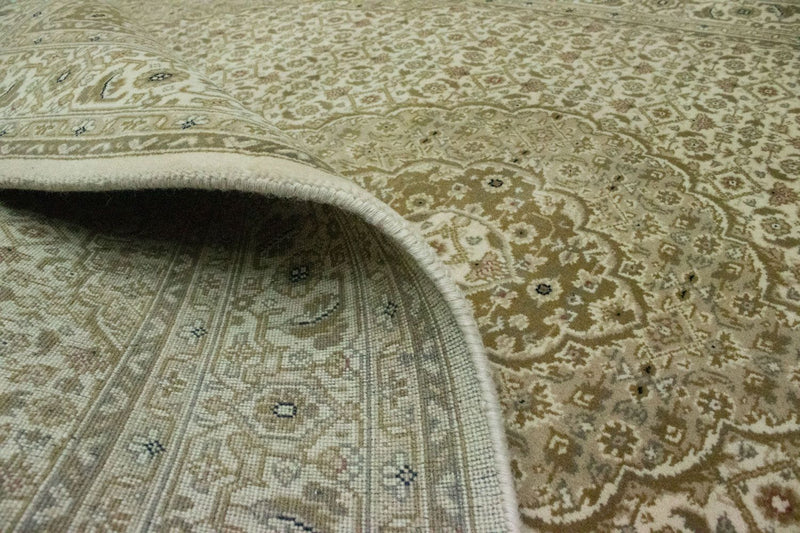 Persisk matta - Bijar - 236 x 168 cm - beige