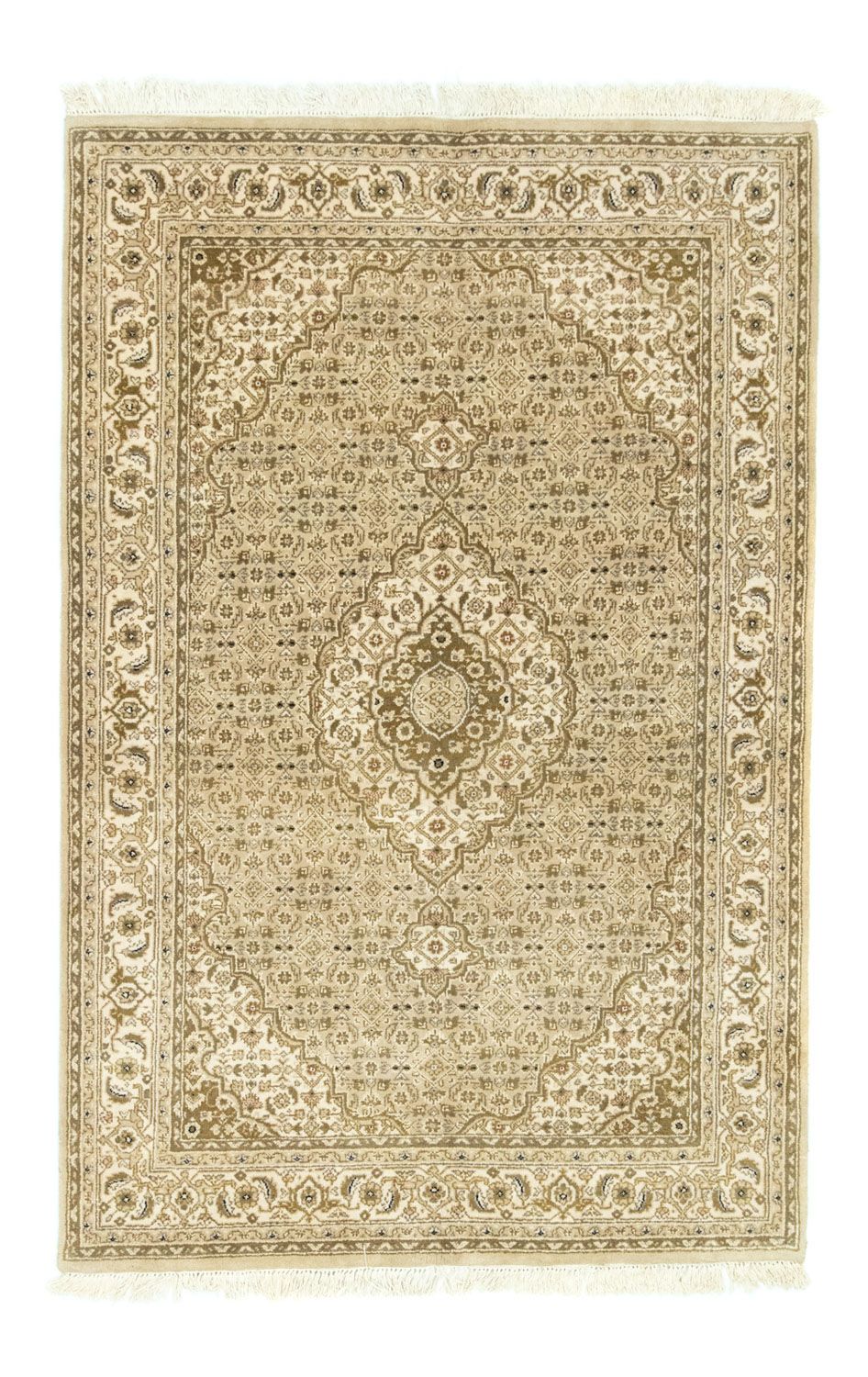 Persisk matta - Bijar - 205 x 140 cm - beige