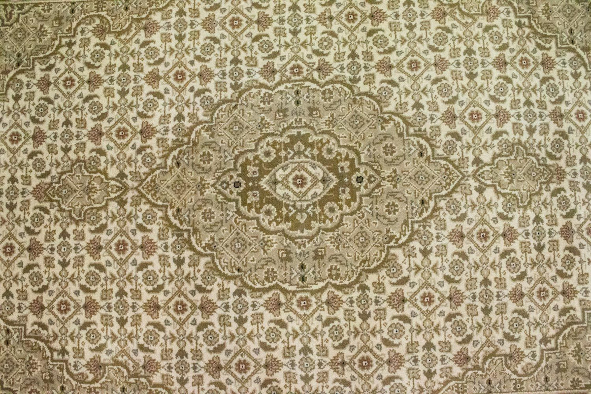 Persisk matta - Bijar - 182 x 121 cm - beige