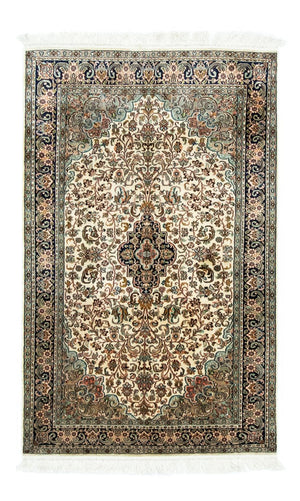 Sidenmatta - Kashmir Silk - 150 x 95 cm - beige