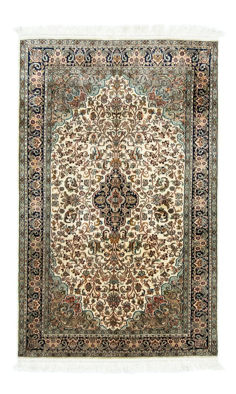 Sidenmatta - Kashmir Silk - 150 x 95 cm - beige