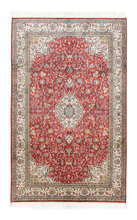 Sidenmatta - Kashmir Silk - 159 x 100 cm - röd