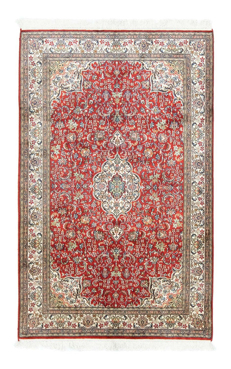 Sidenmatta - Kashmir Silk - 159 x 100 cm - röd
