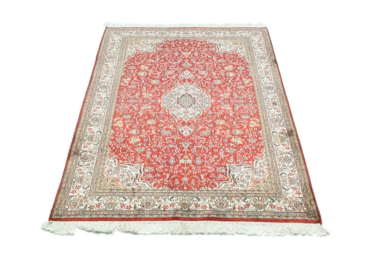 Sidenmatta - Kashmir Silk - 159 x 100 cm - röd
