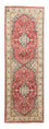 Runner Sidenmatta - Kashmir Silk - 237 x 80 cm - röd