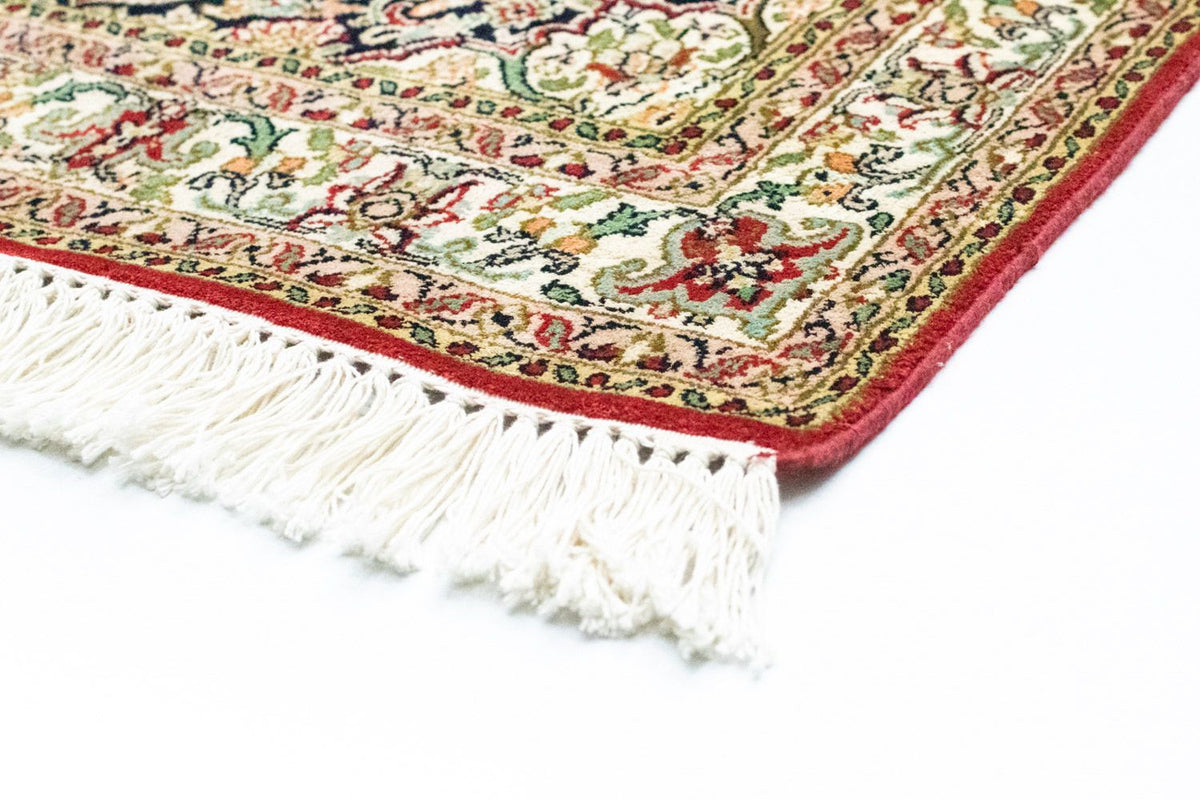 Runner Sidenmatta - Kashmir Silk - 237 x 80 cm - röd