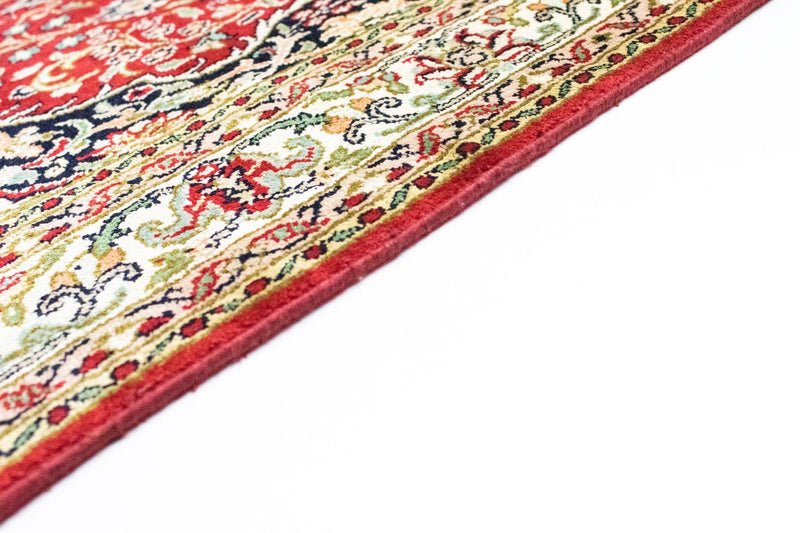 Runner Sidenmatta - Kashmir Silk - 237 x 80 cm - röd