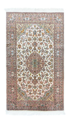 Sidenmatta - Kashmir Silk - 159 x 94 cm - beige