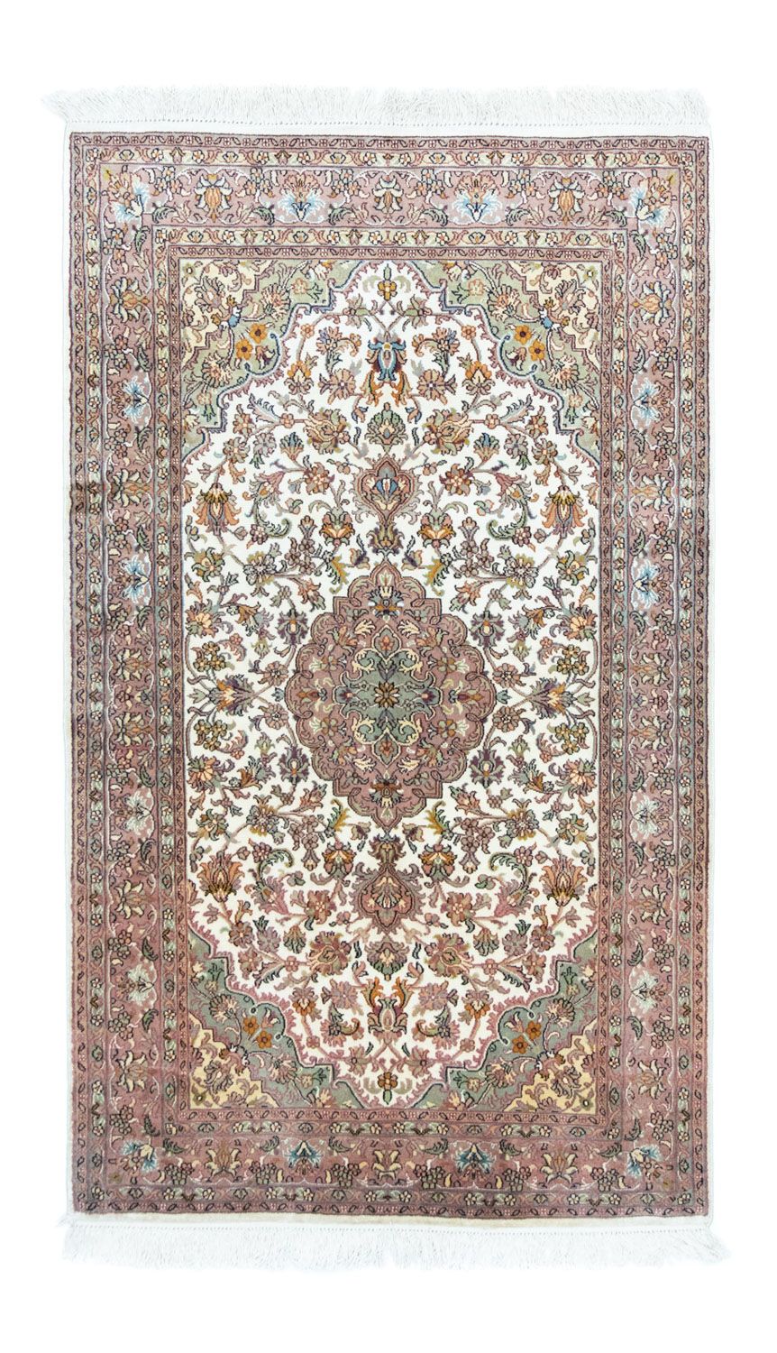 Sidenmatta - Kashmir Silk - 159 x 94 cm - beige