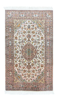 Sidenmatta - Kashmir Silk - 159 x 94 cm - beige