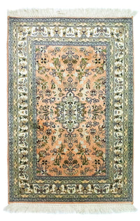 Sidenmatta - Kashmir Silk - 93 x 64 cm - lax
