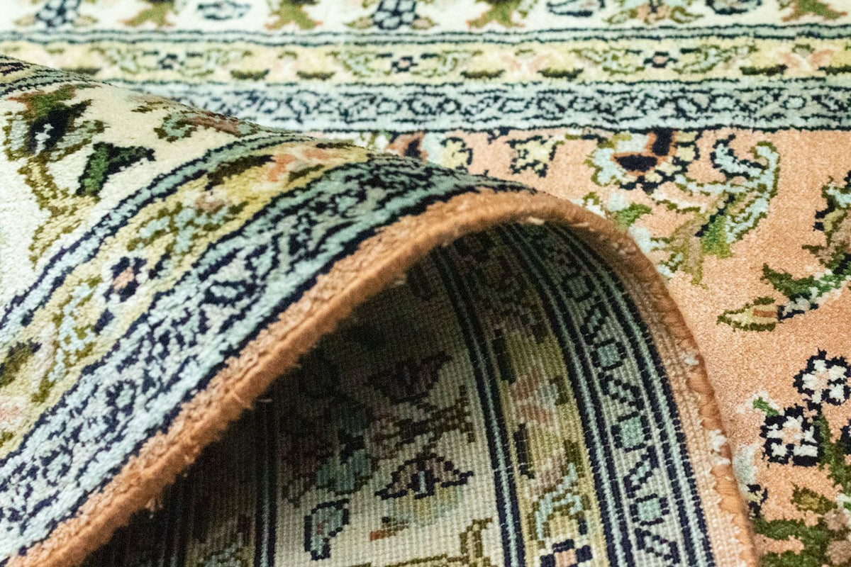 Sidenmatta - Kashmir Silk - 93 x 64 cm - lax