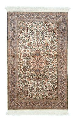 Sidenmatta - Kashmir Silk - 124 x 78 cm - beige