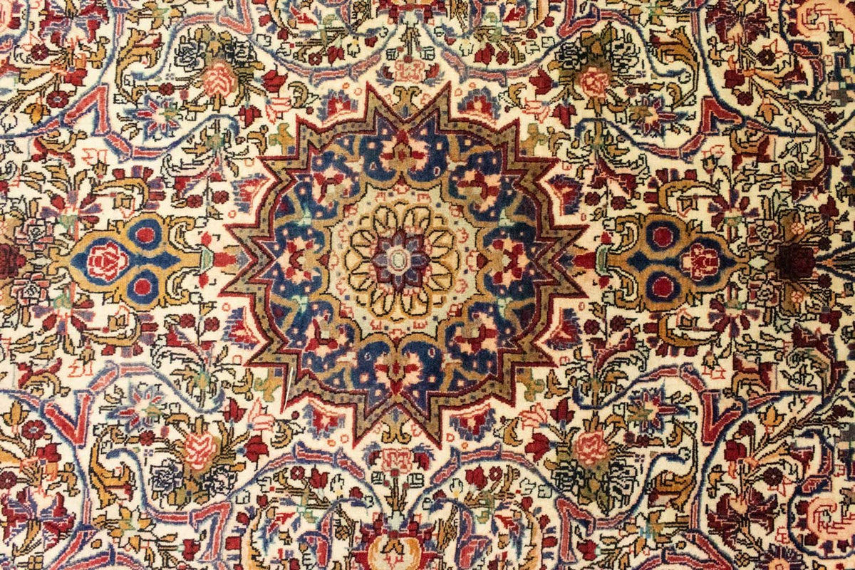 Persisk matta - Bijar - 217 x 140 cm - beige