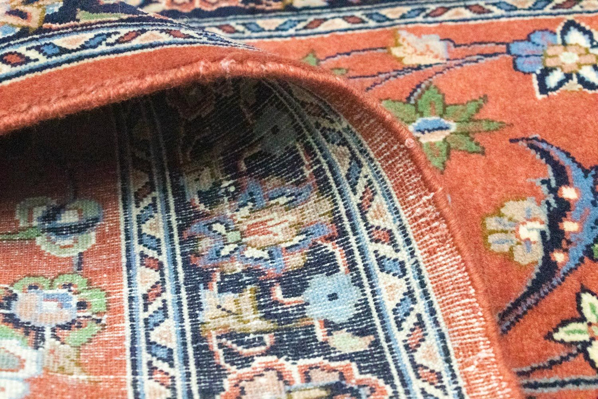 Runner Persisk matta - Tabriz - 288 x 95 cm - rost