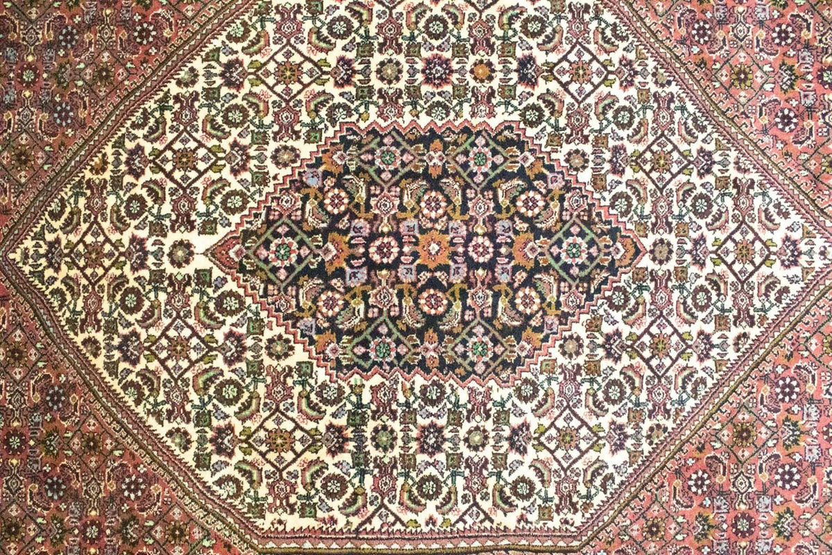 Persisk matta - Bijar - 300 x 195 cm - röd