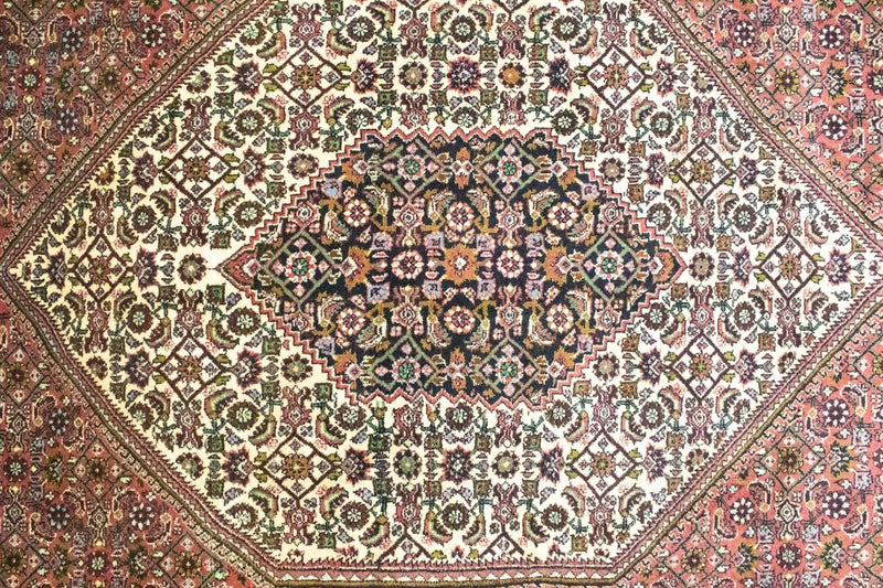 Persisk matta - Bijar - 300 x 195 cm - röd