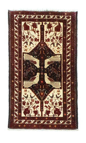 Runner Baluch-matta - 183 x 95 cm - beige