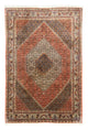 Persisk matta - Bijar - 300 x 202 cm - röd