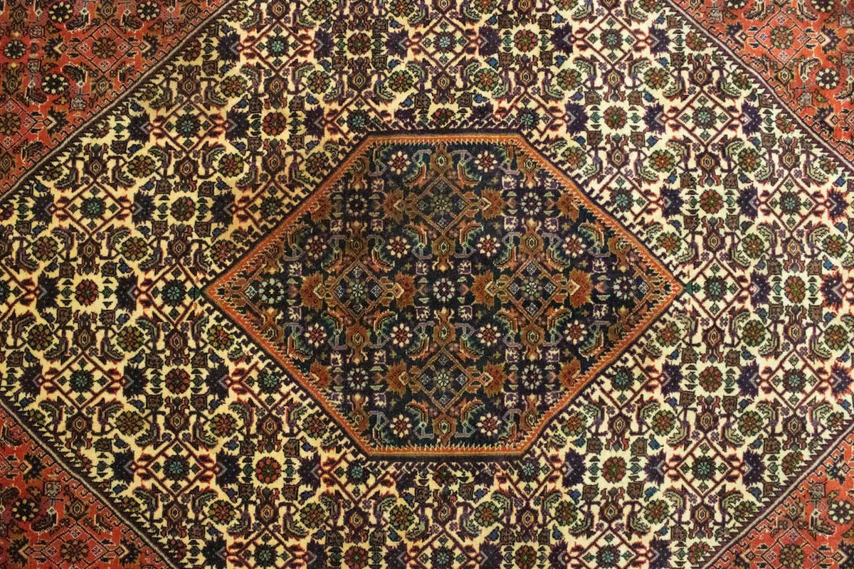 Persisk matta - Bijar - 300 x 202 cm - röd