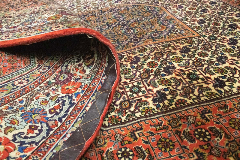 Persisk matta - Bijar - 300 x 202 cm - röd