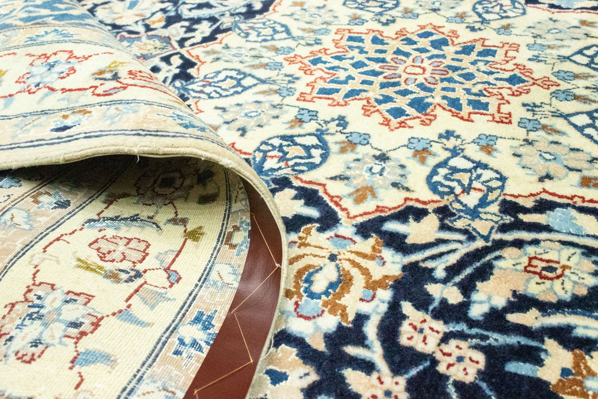 Persisk matta - Nain - Royal - 227 x 138 cm - mörkblå