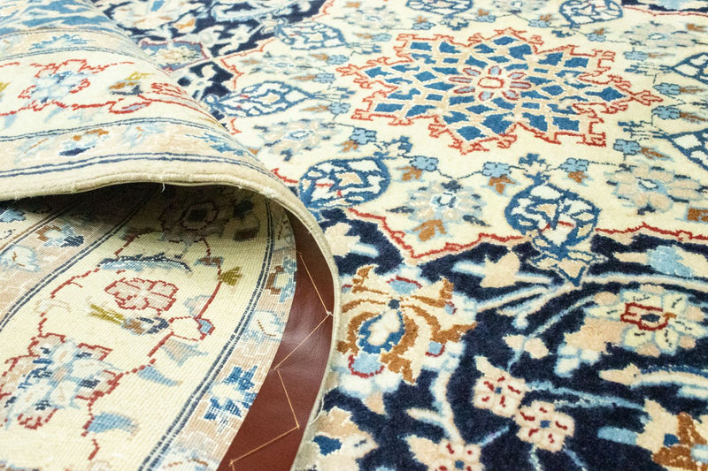 Persisk matta - Nain - Royal - 227 x 138 cm - mörkblå