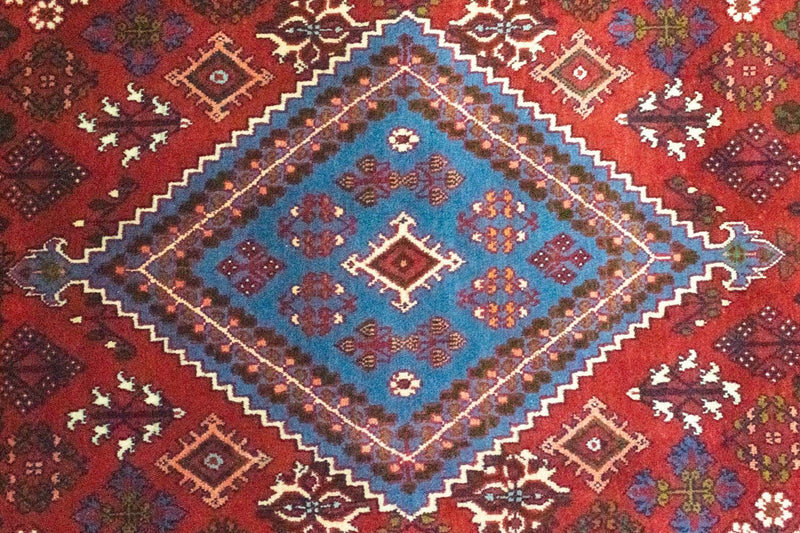 Persisk matta - Nomadic - 317 x 215 cm - röd