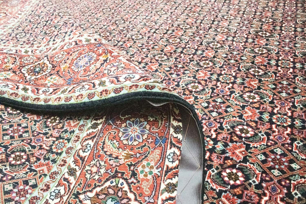 Persisk matta - Bijar - 296 x 202 cm - mörkblå