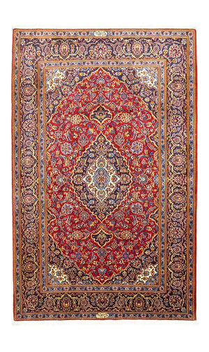 Persiska mattor - Keshan - 222 x 138 cm - röd