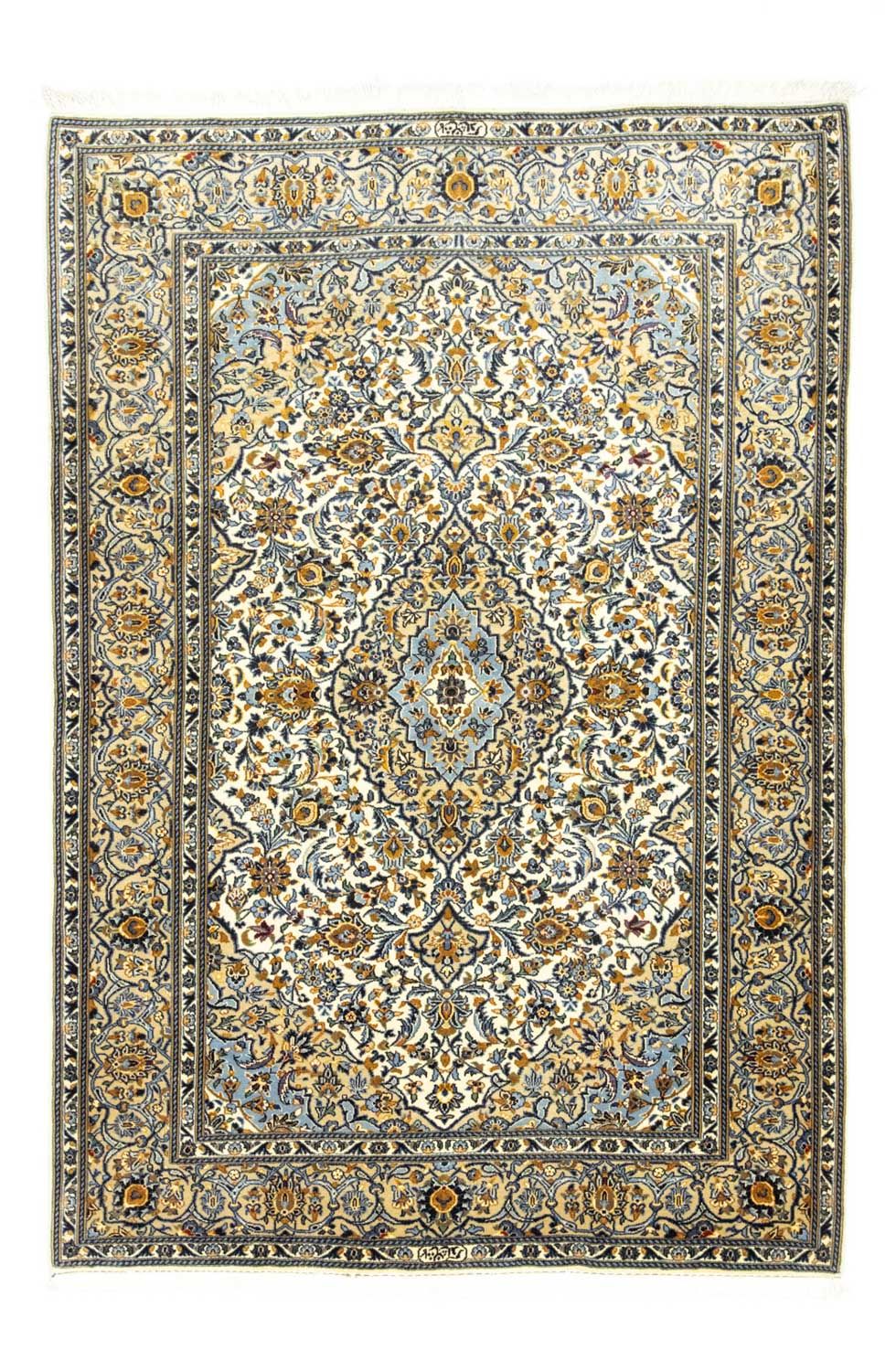 Persiska mattor - Keshan - 210 x 143 cm - beige