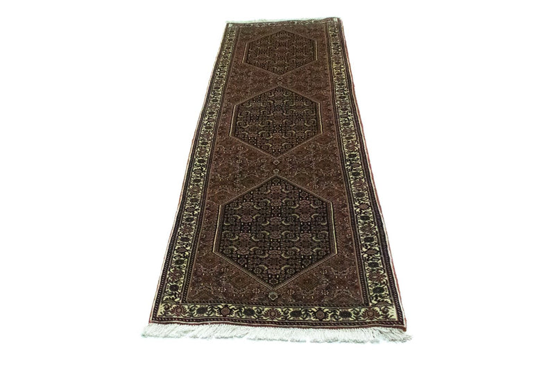 Runner Persisk matta - Bijar - 237 x 69 cm - brun