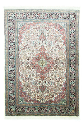 Sidenmatta - Kashmir Silk - 218 x 153 cm - beige