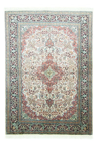 Sidenmatta - Kashmir Silk - 218 x 153 cm - beige