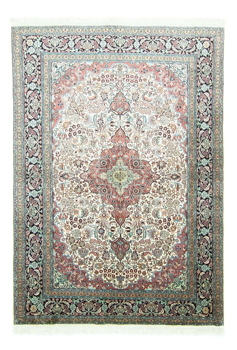Sidenmatta - Kashmir Silk - 218 x 153 cm - beige