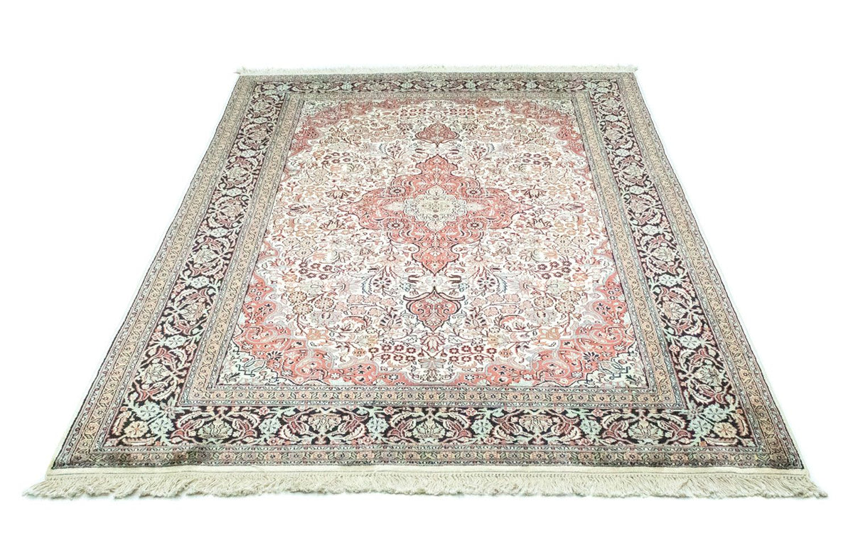 Sidenmatta - Kashmir Silk - 218 x 153 cm - beige