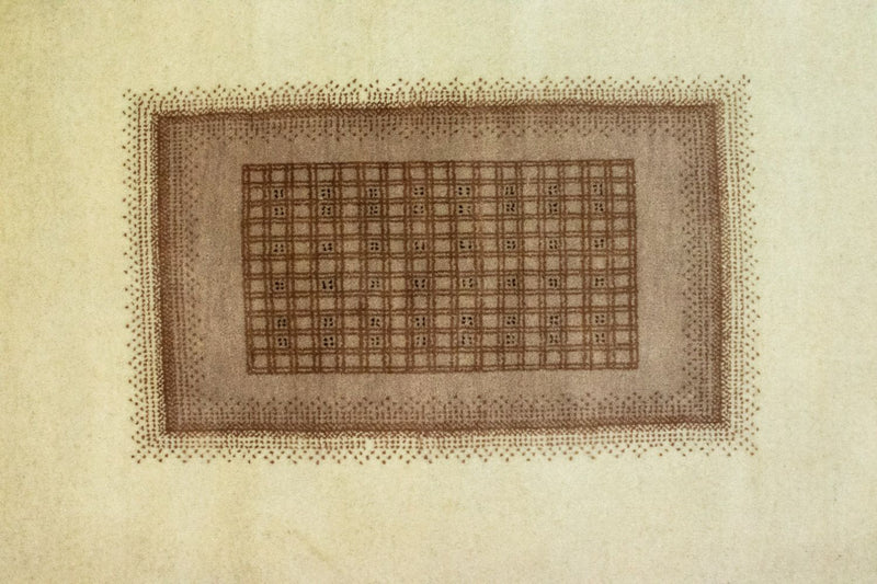 Runner Gabbeh-matta - Loribaft Persian - 271 x 70 cm - beige