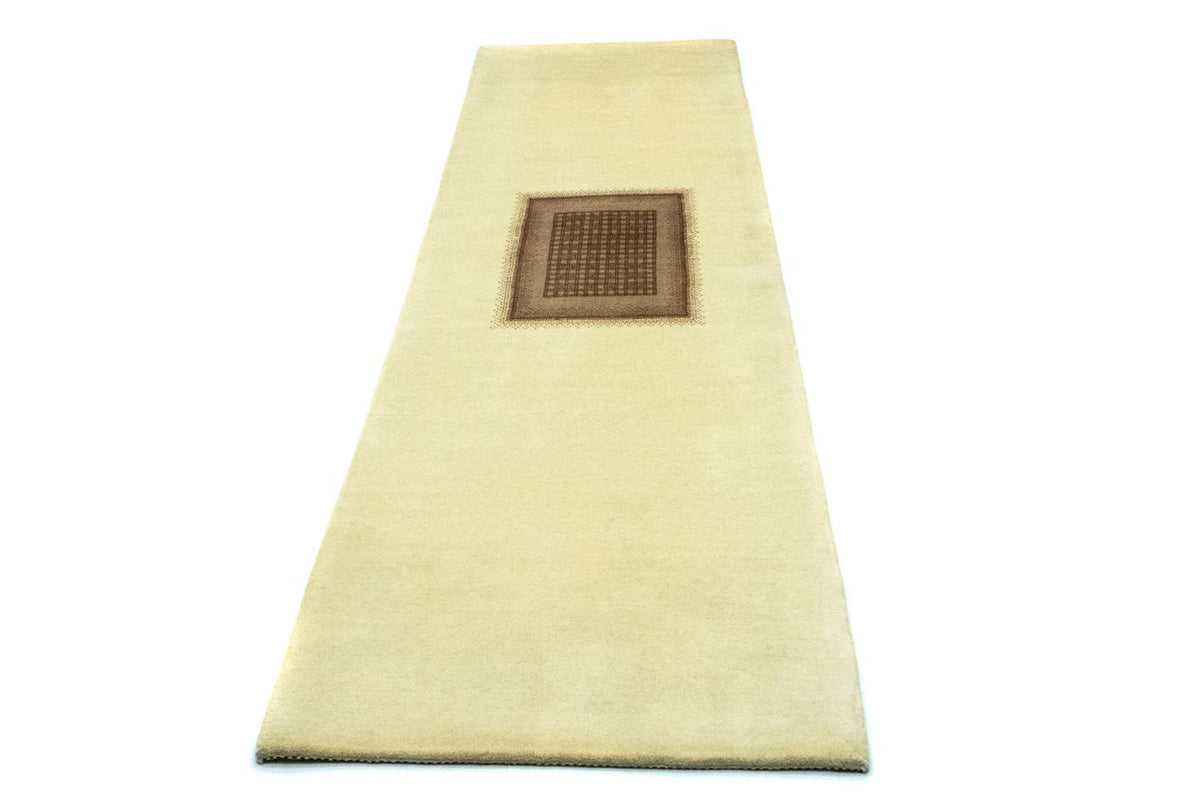 Runner Gabbeh-matta - Loribaft Persian - 271 x 70 cm - beige